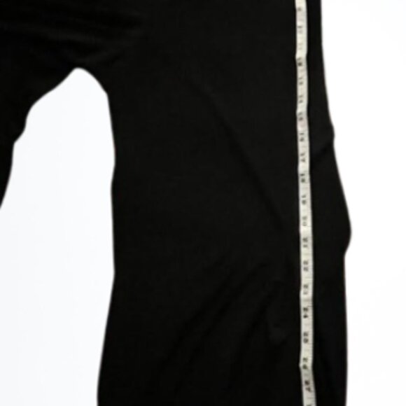 EMMA & MICHELE black Ruffle Leg Jumpsuit with Slits - Picture 16 of 16